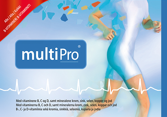 MultiPro - monivitamiini- ja mineraalilisä